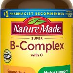 Nature Made Super B Complex with Vitamin C and Folic Acid, Dietary Supplement for Immune Support, 140 Tablets, 140 Day Supply