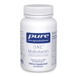 Pure Encapsulations O.N.E. Multivitamin - Once Daily Multivitamin with Antioxidant Complex Metafolin, CoQ10, and Lutein to Support Vision, Cognitive Function, and Cellular Health* - 60 Capsules