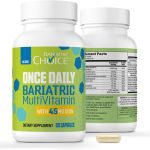 Bariatric Choice Once-Daily Bariatric Multivitamin with 45 mg of Iron | Easy to Swallow Capsule | Vitamin for Bariatric Surgery Patients | 90 Count (3-Month Supply)