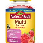 Nature Made Multivitamin For Her, Womens Multivitamin for Daily Nutritional Support, Multivitamin for Women, 70 Gummies, 35 Day Supply