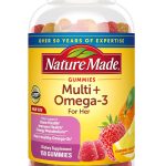 Nature Made Womens Multivitamin with Omega-3, Multivitamin for Women for Daily Nutritional Support, 150 Gummies, 75 Day Supply